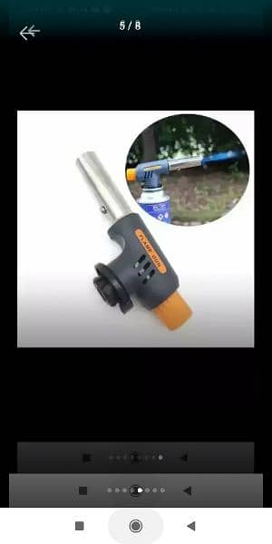 BBQ stove Camping Gas Torch lighter Windproof Lighter Cooking F 1
