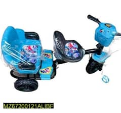 Kid's double seat tricycle