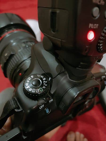Canon 60D with studio setup 1