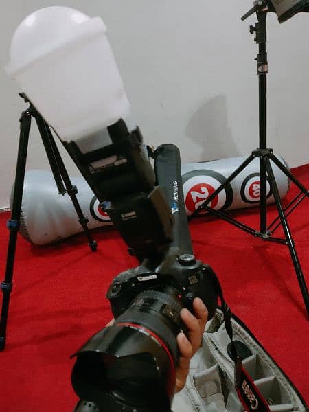 Canon 60D with studio setup 11