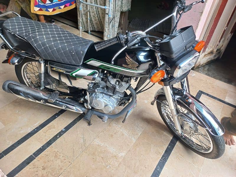 New Honda CG 125 Self start 2023 Model siral 14 hai 25 January 2