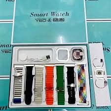 Y60 Ultra Smart Watch 8 in 1 New box pack