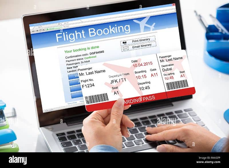 Dummy Flight Tickets and Hotel Bookings 3