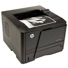 HP Laserjet 400dn printer.