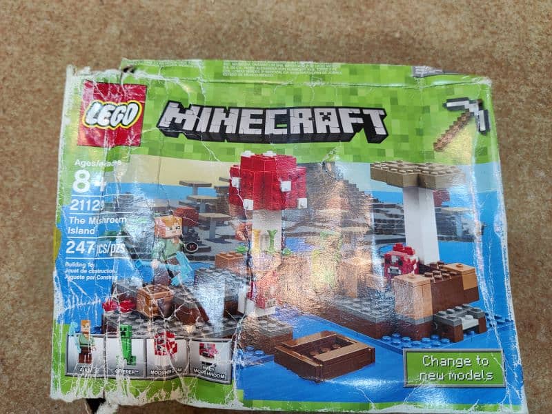 Lego Minecraft the mashroom Iceland Pack 5
