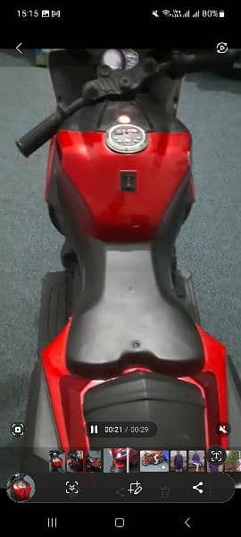 Electric toy bike good condition 2
