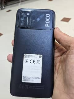 Poco m3 4/64 6000 mAH long batterybehtreen condition without finger