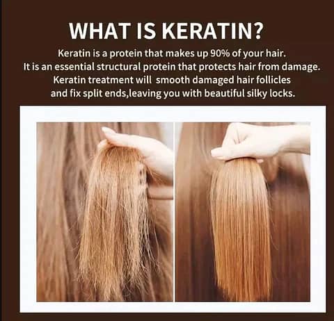 KERATIN Hair Mask/ Curly Hair Keratin Treatment 4