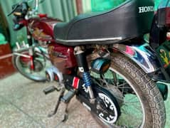 Honda Cg 125 2021 modified neat and clean condition 0
