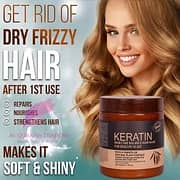 KERATIN Hair Mask/ Curly Hair Keratin Treatment 1