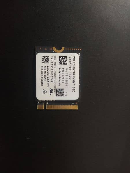 WD SN740 1TB 2TB M2 2230 NVMe for Steam deck 0