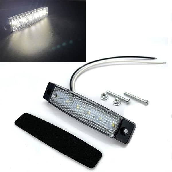 Car External Lights LED 12V/24V 6 SMD LED Auto Car Bus Truck Lo 13