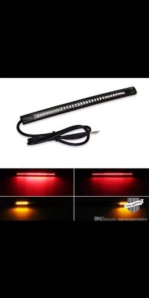 Car & bike LED Brake Light Flexible with Turn Signal Option waterproof 14