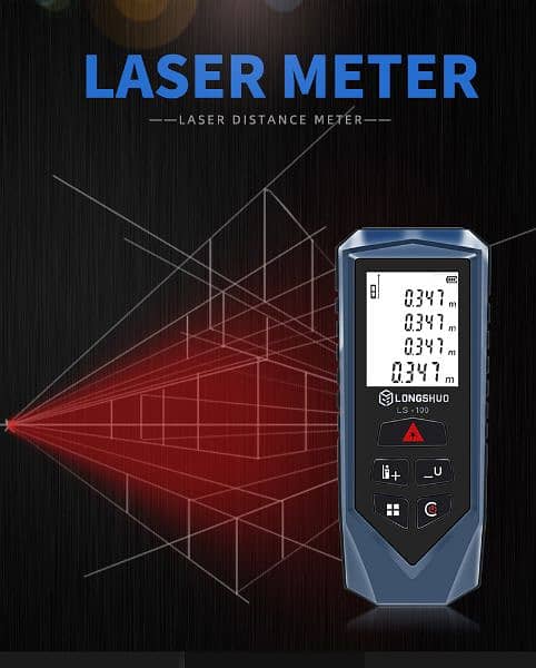 Laser Distance Meter  Digital  100m Rangefinder Laser Tape 11