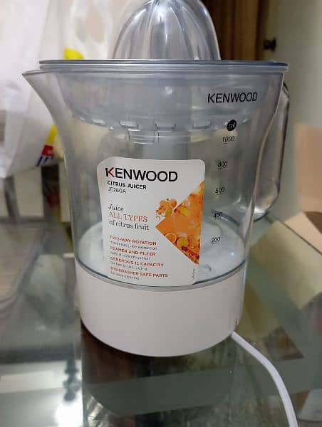 Price  Rs 18k
Kenwood Electric Orange Juicer 0