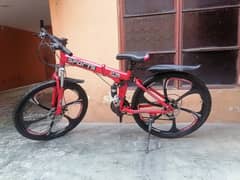 Land rover foldable Bicycle With Red colour