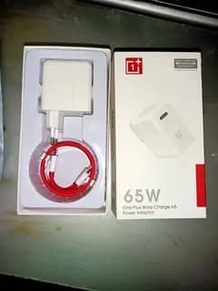 Oneplus 100% OriginalCharger 65W Super Vooc Adapter + Cable PD Warp Ch