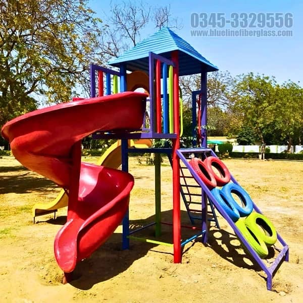 Kids Playground Swing & Slide set Jungle Gum 0