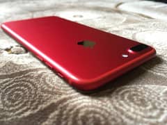 Brand New Condition iPhone 7Plus 128gb RED PRODUCT With BOX PTA APROVE