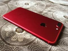 JUST LIKE NEW iPhone 7Plus 128gb RED PRODUCT With BOX PTA APPROVED