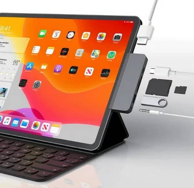 HyperDrive 6-in-1 USB-C Hub for iPad Pro/Air 4