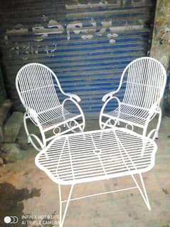 rod iron chair