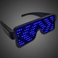 LED lighting chargeable magic glasses