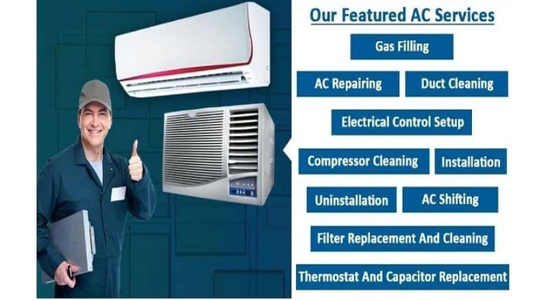 We Can Repair All Kind OF AC fridge window ac 1to10ton 03363443505 2