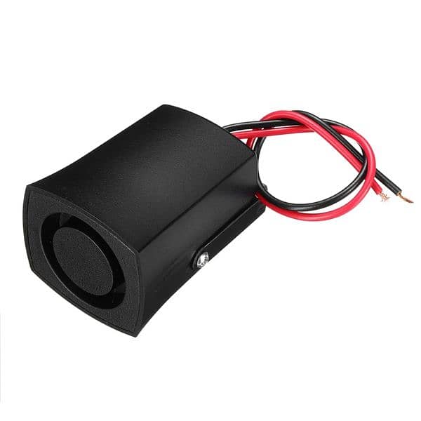 Car Mini Alarm Horn 6 Tones Warning Beeper Alarm 5A Auto Policem 3