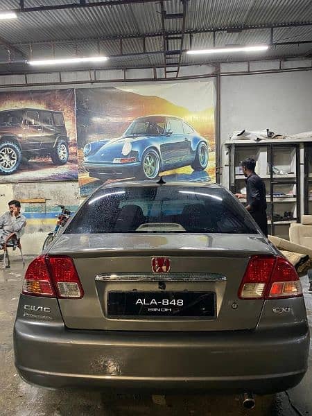 Honda civic exi 2005 model genuine paint 1