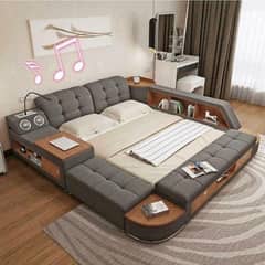 smart wooden bed