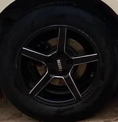 star Alloy rims in 15 inch 5 nuts for corolla 100 Pcd 0