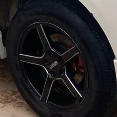 Star Alloy rims in 15 inch for corolla 5 nuts nd 100 pcd 0