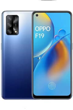oppo f19 6/128gb with 5000mAh battery , 48 MP camera