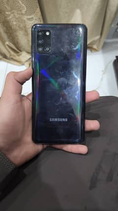 samsung A31s panel is broken every other thing is fine