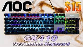 Mechanical Keyboard Aoc GK410