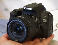 Canon EOS 200D (Kit Lens + 50mm Lens + Bag + Extra Battery & Charger)