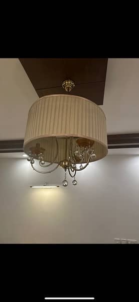 CHANDELIER ,  VERY GOOD CONDITION AND WORKING 2