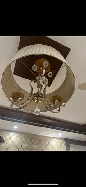 CHANDELIER ,  VERY GOOD CONDITION AND WORKING 4