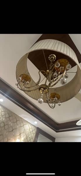 CHANDELIER ,  VERY GOOD CONDITION AND WORKING 6