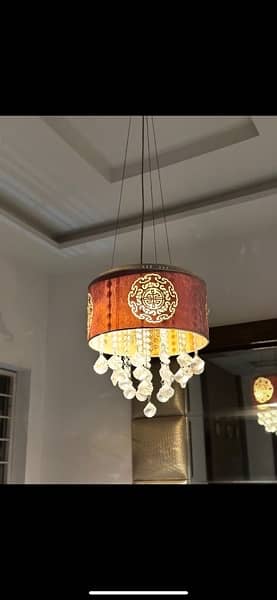 CHANDELIER ,  VERY GOOD CONDITION AND WORKING 7