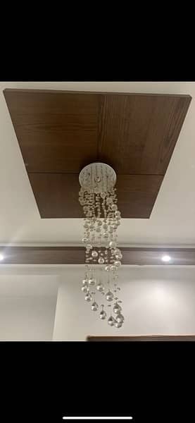 CHANDELIER ,  VERY GOOD CONDITION AND WORKING 9