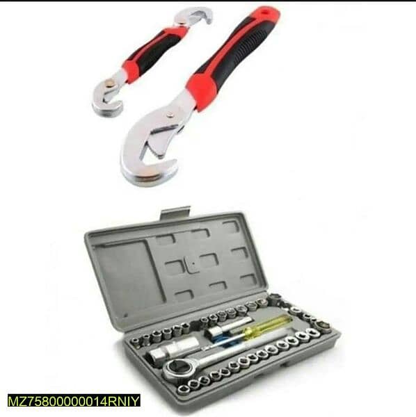 Imported:::1 x Snap & Grip & Combination Socket Tool Set - Pack of 2 0