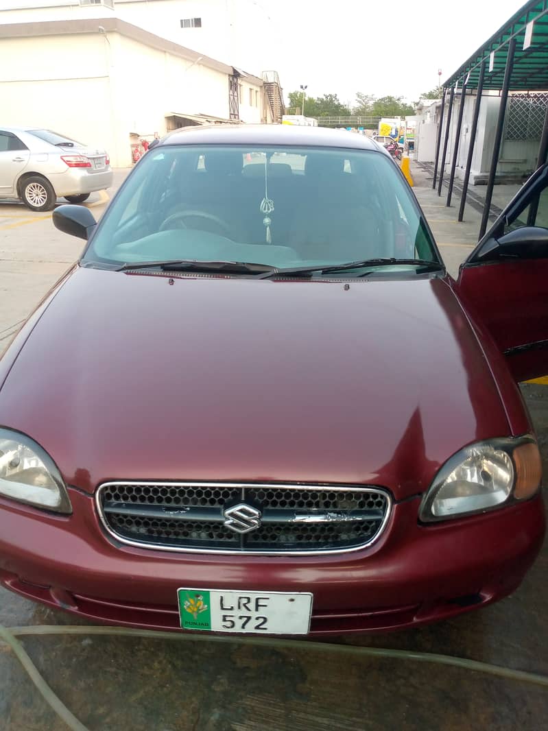 BALENO 2002 model Lahore number smart card available 3