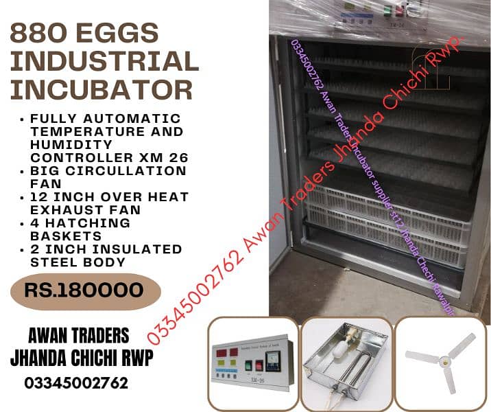Imported 352 eggs to 2112 eggs Incubators 2