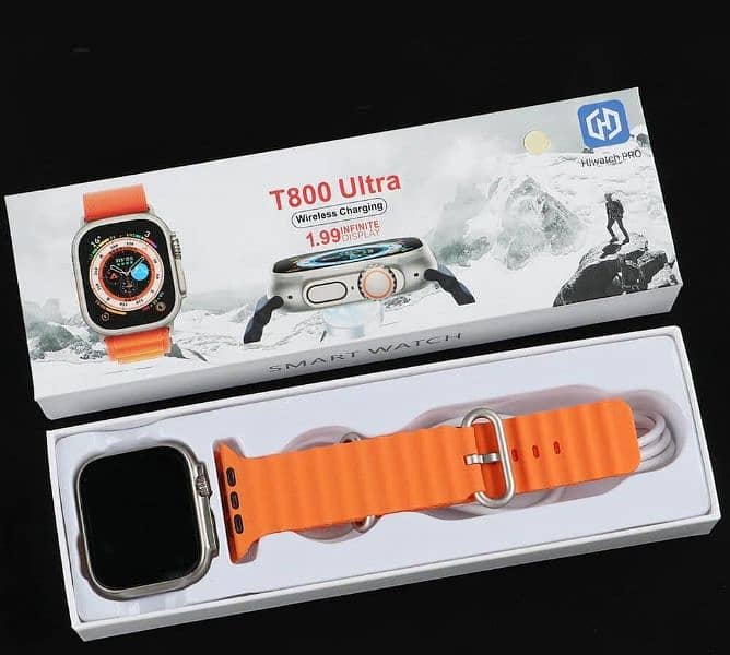 T9 Smart Watch Orange Color 0