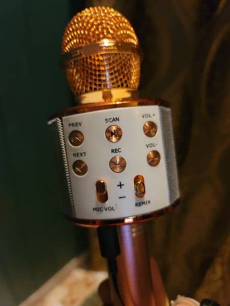 WS-858 Karaoke Microphone 0