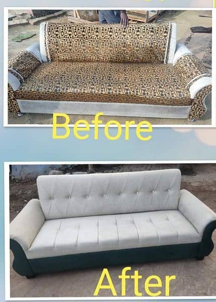Transform Old Furniture / Sofa Repair / Sofa cushion/Sofa Set 1