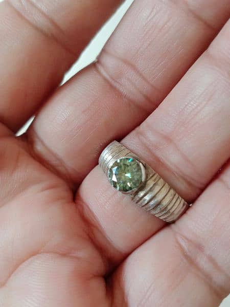Mossanite Diamond Ring  / 0321-3205000 2