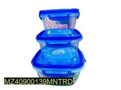 Food Storage Box Container. . Pack of 3
